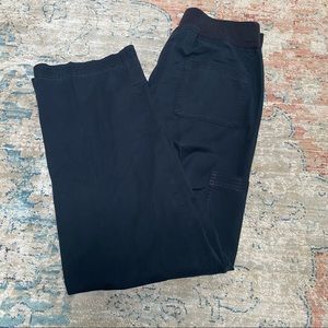 Black Koi Scrub Pants